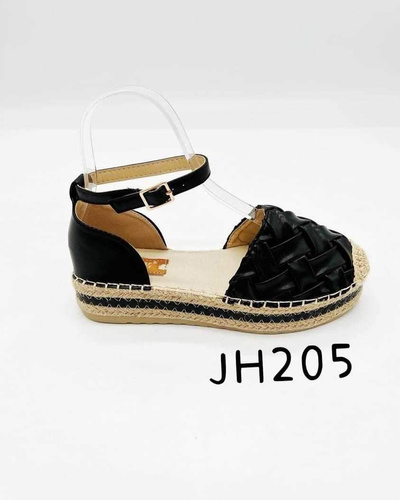 Sandały damskie 7AJH205.BLACK (36/41,12par)