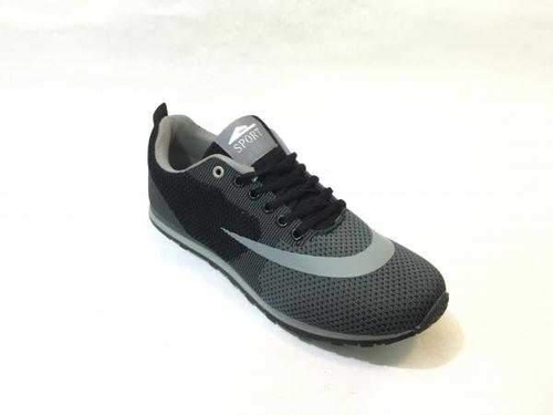 Buty sportowe męskie 9AA835-4.BLACK/GREY (41/46,12par)