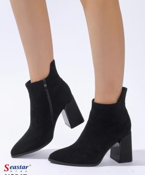 Botki damskie ocieplane NS567.BLACK (36/41,12par)