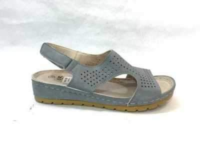 Sandały damskie DE42-3.GREY (36/41,8par)