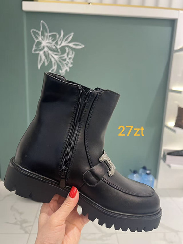 Botki damskie  7A9206.BLACK (36/41,12par)