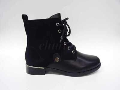 Botki damskie 7ASA78-1.BLACK (36/41,12par)