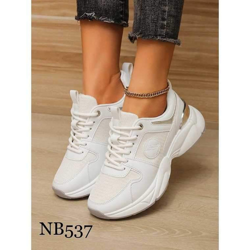 Buty sportowe damskie 7ANB537.WHITE (36/41,12par)