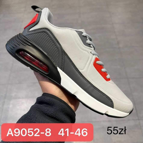 Buty sportowe męskie 9AA9052-8.GREY (41/46,12par)