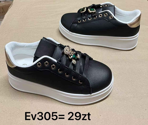 Buty sportowe damskie EV305.BLACK (36/41,12par)