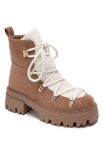 Botki damskie  7A7950.BROWN   (36/41,12par)