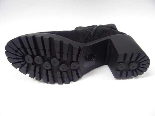 Botki damskie 7AHX1446-2.BLACK Ocieplane (36/41,12par)