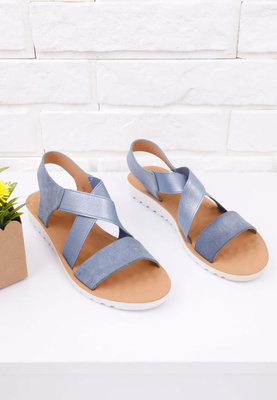 Sandały damskie DH01A-8.BLUE (36/41,12par)