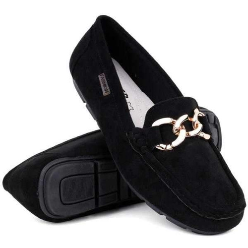 Mokasyny damskie MH12T-1.BLACK (41/43,10par)