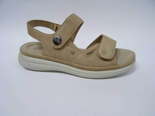 Sandały damskie 7A21301-10.KHAKI (36/42,12par)