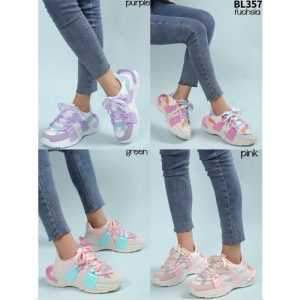 Buty sportowe damskie BL357.FUSHIA (36/41,12par)