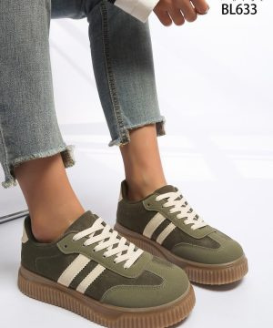 Buty sportowe damskie  7ABL633.GREEN (36/41,12par)