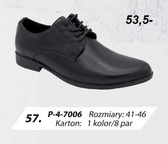 Półbuty męskie  9AP-4-7006.BLACK  (41/46,8par)