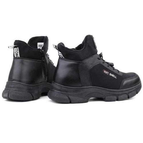 Trzewiki damskie RM24-2.BLACK Ocieplane (36/41,8par)