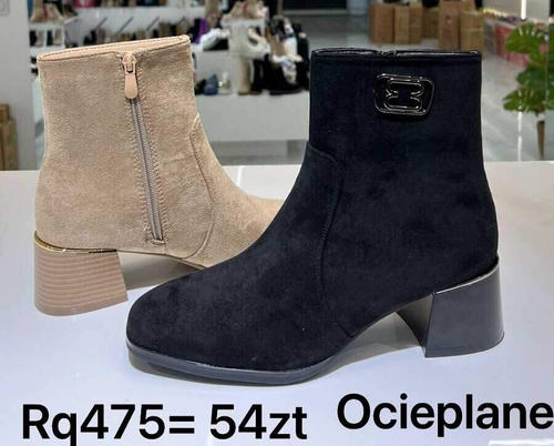 Botki damskie 7ARQ475.KOLORDOWYBORU (36/41,12par)