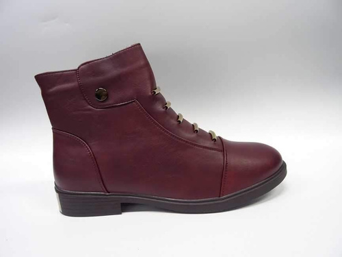 Botki damskie 7A2691-2.RED Ocieplane (36/41,12par)