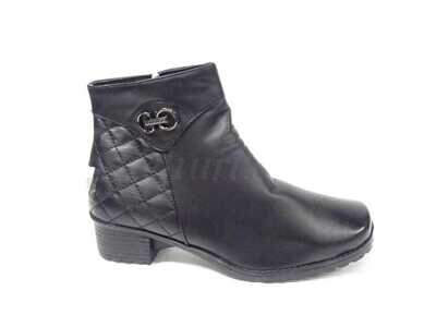 Botki damskie 7AX3717.BLACK Ocieplany (36/42,12par)