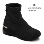 Botki damskie 7AB-3-1320.BLACK (36/41,8par)