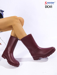 Kalosze damskie DC41.BURGUND (36/41,12par)