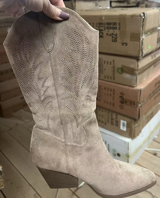 Kozaki damskie 7565.BEIGE (36/41,12par)