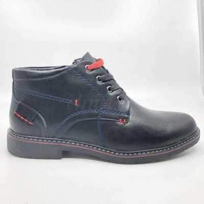 Trzewiki męskie A2010-12.BLACK/RED (41/46,8par)