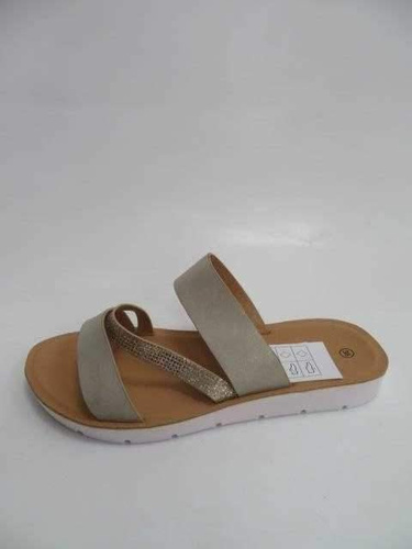 Klapki damskie 7ADH03A-3.BEIGE (36/41,12par)