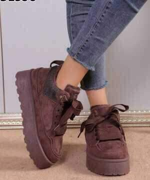 Buty sportowe damskie 7ABL558.COFFEE (36/41,12par)