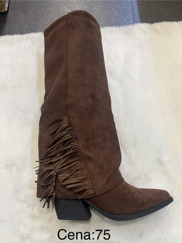 Kozaki damskie 7ACK702.BROWN (36/41,12par)