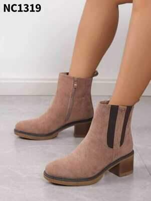 Botki damskie 7ANC1319.BROWN (36/41,12par)