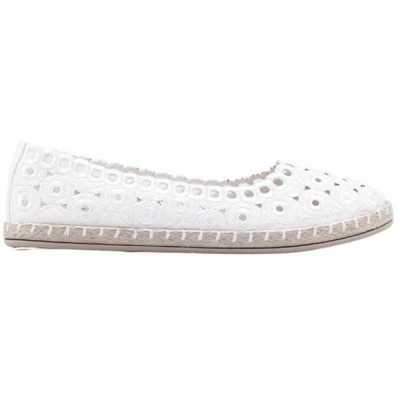 Balerinki damskie 7AF18A-10.WHITE (36/41,12par)