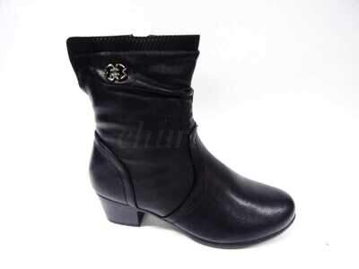 Botki damskie 7A2044-1.BLACK (37/42,12par)