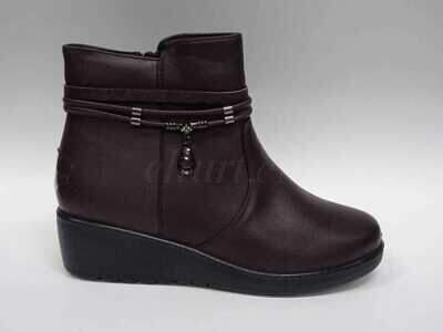 Botki damskie 7A8105-3.BROWN (36/42,12par)