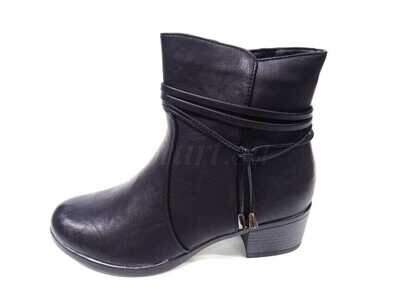 Botki damskie 7A8689-1.BLACK (36/41,12par)