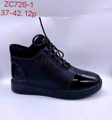 Botki damskie 7AC725-1.BLACK (36/42,12par)