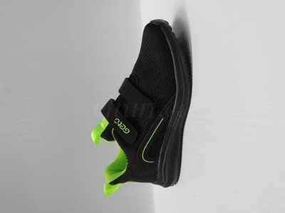 Buty sportowe chłopięce 5AA151.BLACK/GREEN (32/37,12par)