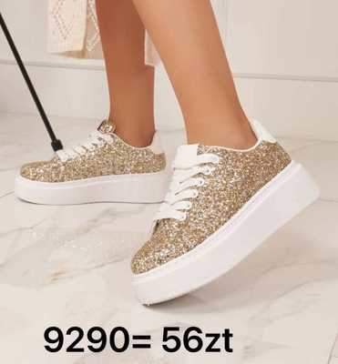 Buty sportowe damskie 7A9290.GOLD  (36/41,12par)