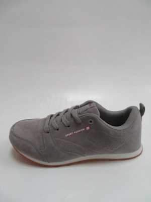 Buty sportowe damskie 7AB394-7.GREY (36/41,12par)