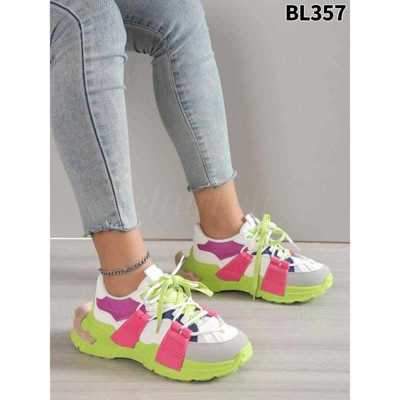 Buty sportowe damskie 7ABL357.YELLOW (36/41,12par)