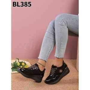 Buty sportowe damskie 7ABL385.BLACK  (36/41,12par)