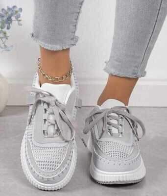 Buty sportowe damskie 7AGG680.GREY  (36/41,12par)