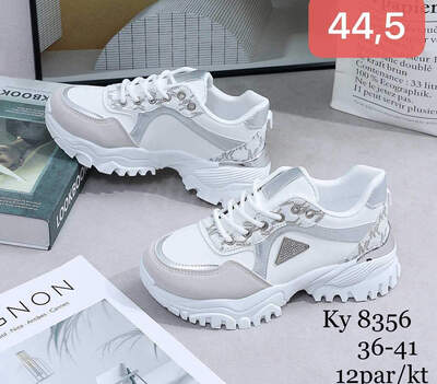 Buty sportowe damskie 7AKY8356.WHITE (36/41,12par)