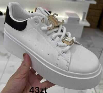 Buty sportowe damskie 7AYH38.WHITE (36/41,12par)