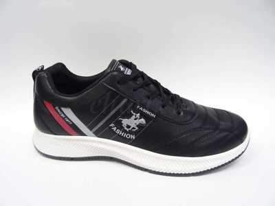 Buty sportowe męskie  9A22119-1.BLACK (41/46,12par)