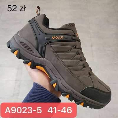 Buty sportowe męskie 9AA9023-5.BROWN (41/46,12par)