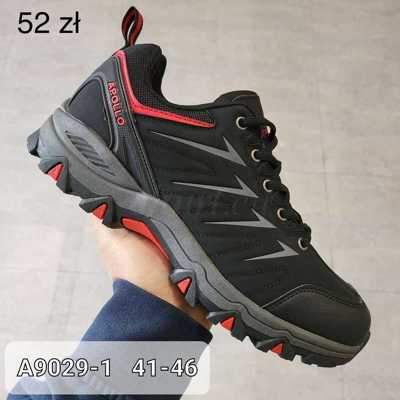 Buty sportowe męskie 9AA9029-1.BLACK (41/46,12par)