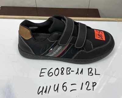 Buty sportowe męskie 9AE608B-11.BLACK (41/46,12par)