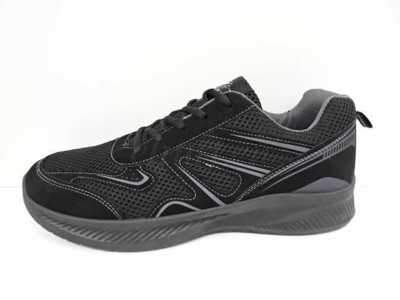 Buty sportowe męskie 9AE9203-2.BLACK/GREY (41/46,12par)