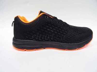 Buty sportowe męskie    9AK11-5.BLACK/ORANGE    (41/46,12par)