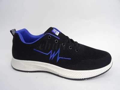 Buty sportowe męskie 9AK3120-3.BLACK/BLUE (41/46,12par)