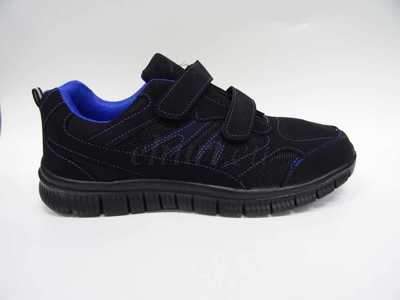 Buty sportowe męskie 9ANB2592-2.BLACK/BLUE (41/46,12par)